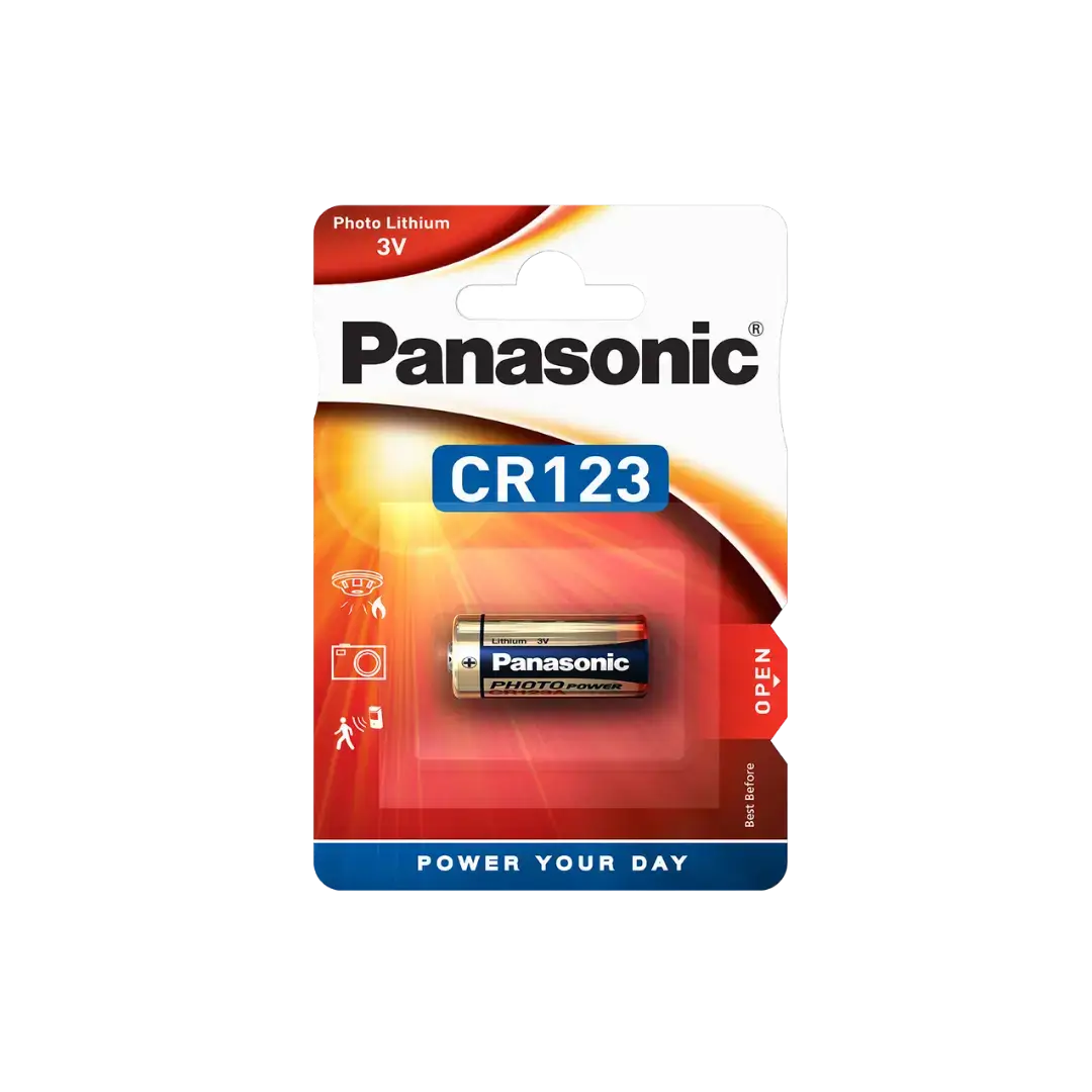 Panasonic CR123 baterija